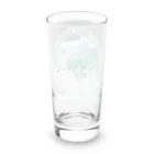 コウテイペンギン至上主義のコウテイペンギンのヒナ　たくさん Long Sized Water Glass :back