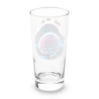 RetrowaveFlowerのRetrowaveFlower-ダリア- Long Sized Water Glass :back