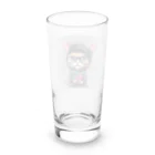 非常口社長のヒップホップ猫 Long Sized Water Glass :back