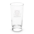 ガオのお店のかわいいヨークシャテリアのロゴ入りグッズ Long Sized Water Glass :back