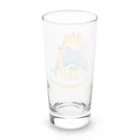 ko-jの火の輪を飛び越えるサメ Long Sized Water Glass :back