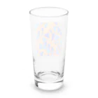 理系大学院生の出力のteal orange Long Sized Water Glass :back