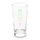 森図鑑の[森図鑑] 龍とハシビロコウとガマグチヨタカのツーリング Long Sized Water Glass :back