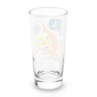 みなとまち層のキング&クイーンエンゼルフィッシュ Long Sized Water Glass :back