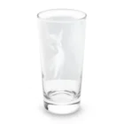 ZZRR12の「境界を見つめる猫の眼差し」 Long Sized Water Glass :back