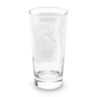 ZZRR12の「星の囁き - 宇宙への猫の眺め」 Long Sized Water Glass :back