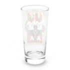 くまうさショップのサッカーくま Long Sized Water Glass :back