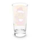 MAのクリスマスにゃんこ Long Sized Water Glass :back