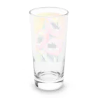 REIKOMAKINOのピンクの花 Long Sized Water Glass :back