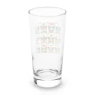 minishokoのアメコミ風コラージュ Long Sized Water Glass :back