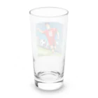 I am japanese(^▽^)/のアニメ風 Long Sized Water Glass :back