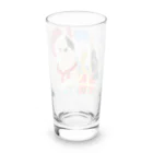 FRENCHIEのクリスマスの夜はシンデレラの気分になるフレブル🍾 Long Sized Water Glass :back