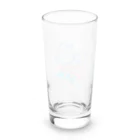 holiday of catsの最先端うさぎさん Long Sized Water Glass :back