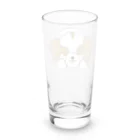ハニーミルクのパピヨン(寝顔) Long Sized Water Glass :back