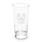 かわいい女の子とシュールな絵の擬態キノコ Long Sized Water Glass :back