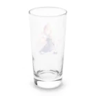 かわいい女の子とシュールな絵のアリスマーガレットちゃん Long Sized Water Glass :back