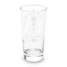 CyberArmadilloのケートゥのガヤトリマントラ Long Sized Water Glass :back