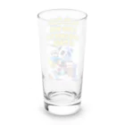 picassoの楽しいデザインショップのパンダクロース Long Sized Water Glass :back