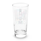 Artful Whiskersの一人旅の少女 Long Sized Water Glass :back