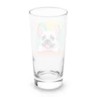 スプラッシュルークのフレンチブルドッグのイラストグッズ Long Sized Water Glass :back