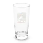 みりんちゃんショップの野球好きのコーイケルホンディエ Long Sized Water Glass :back