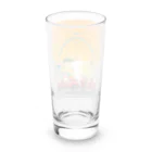 CyberArmadilloの湘南藤沢（2430）夕焼けコレクション Long Sized Water Glass :back