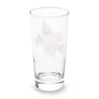 🦇水月黒羽ᙅ⩬のコウモリだもん!!!! Long Sized Water Glass :back