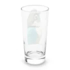 ウロコインコ好きの人へのなにみてるの？ Long Sized Water Glass :back