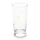 ポンキチはうすの緑茶って、いいね！ Long Sized Water Glass :back