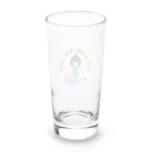 ポンキチはうすの着物大好き女の子 Long Sized Water Glass :back