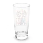 zhaoyushuangの可愛い子猫イラスト Long Sized Water Glass :back