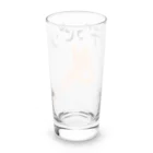 アケジの可愛いもの沢山のショップのデコピン Long Sized Water Glass :back
