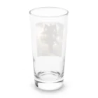 AI Imaginationのツリーハウスのイラストグッズ Long Sized Water Glass :back