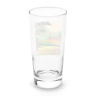 lallypipiのドット柄の世界「野生の王国」グッズ Long Sized Water Glass :back