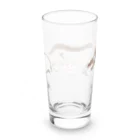 kogonのデジタルなモンスターたち・モノクロ Long Sized Water Glass :back