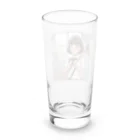 ほっこり絵音舎の部活動中！さらちゃん！！ Long Sized Water Glass :back