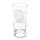 桜猫店-sakuraneko-の釣り猫君 Long Sized Water Glass :back