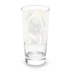 Paonのズーのダイナミック・パグちゃん７ Long Sized Water Glass :back