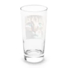 しんの考え事している猫 Long Sized Water Glass :back