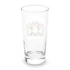 Friendly Faunaのたぬきダンサー Long Sized Water Glass :back