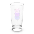 1000屋のカロリーベアだんご Long Sized Water Glass :back