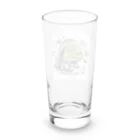 可愛い宇宙飛行士たちの　宇宙飛行士ワニ Long Sized Water Glass :back