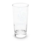 Piroshiki9のビーチで休むクマ Long Sized Water Glass :back