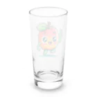 createaiのりんごたん Long Sized Water Glass :back