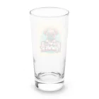 Urban pawsのパグチワワ「Paws of Power」 Long Sized Water Glass :back