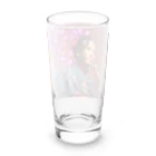 バー弓子の歌唱するアビ子ママ。 Long Sized Water Glass :back
