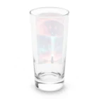 ParadigmStar　パラダイムスターのUFOに遭遇!? 不思議な猫のキャトルミューティレーション！👽🐱✨ Long Sized Water Glass :back