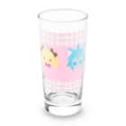 うちゃびっとやさん。の【usabit】けもびっとpink Long Sized Water Glass :back