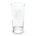 ベルギービールバー麦酒本舗公式グッズのラーメン猫 Long Sized Water Glass :back