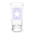 BLUE MINDの北極星デザインのカップ Long Sized Water Glass :back